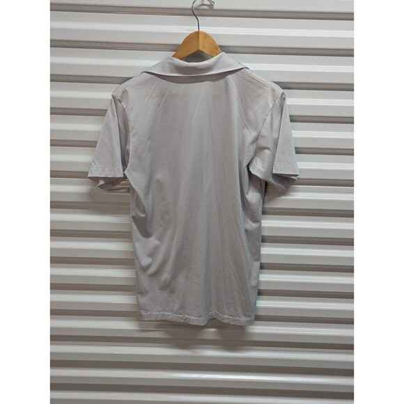 Vintage Idletime Men's Small Gray Polo with Pocket and Stripes - Picture 5 of 6